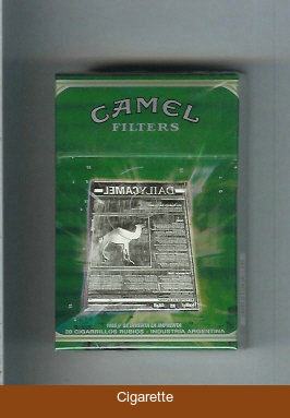 Camel 1455 Se Inventa La Imprenta cigarettes hard box