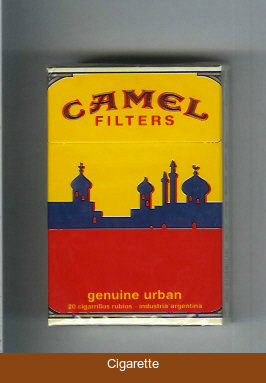 Camel Genuine Urban Filters cigarettes hard box