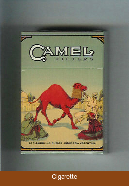 Camel Cigarettes 90 Years hard box