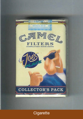 Camel Collectors Pack Joes Place cigarettes soft box