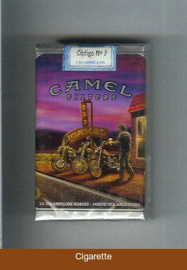 Camel collection version Road Filters soft box cigarettes