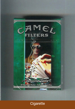 Camel Genuine Taste Filters Genuine Nights hard box cigarettes