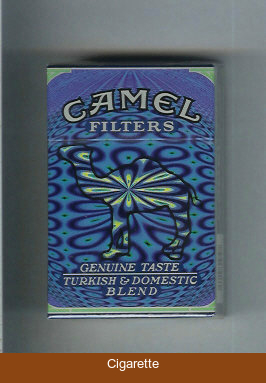 Camel Cigarettes Genuine Taste Turkish Domestic Blend Filters hard box