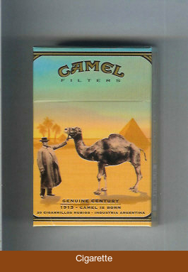 Camel Genuine Century 1913 Filters cigarettes hard box
