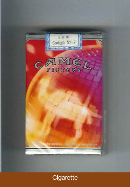 Camel Night Collectors Disco Music Filters cigarettes soft box
