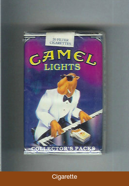 Camel Collectors Packs 9 Lights cigarettes soft box