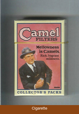 Camel collection version Collectors Packs 1920 Filters cigarettes hard box