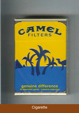 Camel Genuine Difference Filters cigarettes hard box
