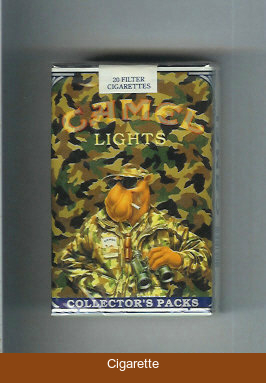 Camel Collectors Packs 8 Lights cigarettes soft box