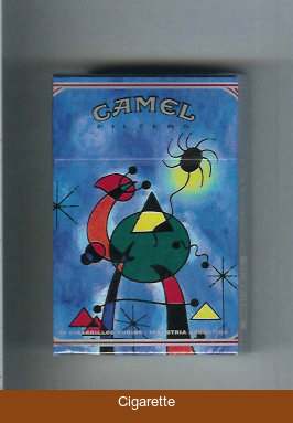 Camel Filters ART Collection cigarettes hard box
