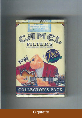 Camel Collectors Pack Joes Place Bustah cigarettes soft box