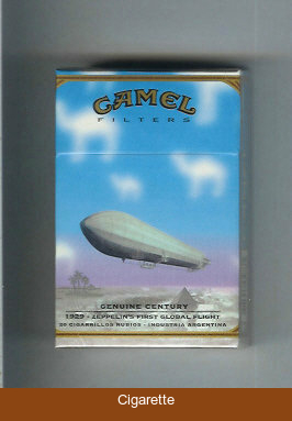 Camel Genuine Century 1929 Filters cigarettes hard box