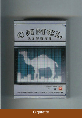 Camel Night Collectors Electronica Lights cigarettes hard box