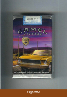 Camel Road Filters soft box cigarettes