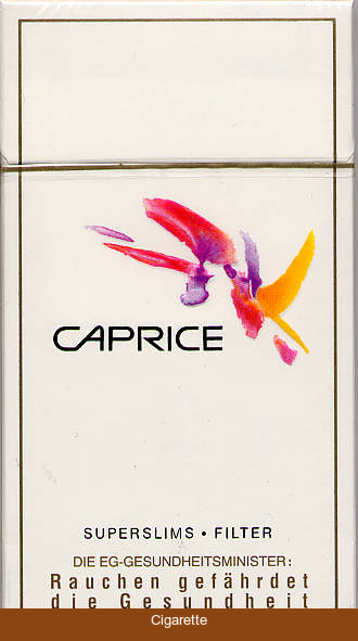 Caprice Superslims cigarettes filter