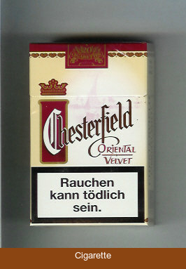 Chesterfield Oriental Velvet cigarettes