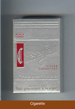 Chesterfield Streamliner Filter cigarettes