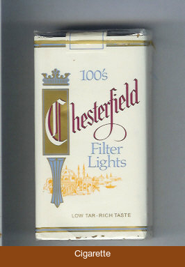 Chesterfield 100s Filter Lights cigarettes