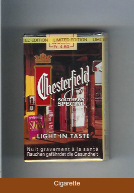Chesterfield Light in Taste Southern Special cigarettes