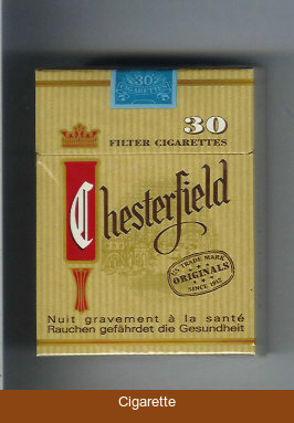 Chesterfield 30 Filter cigarettes