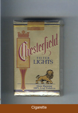 Chesterfield Lights cigarettes