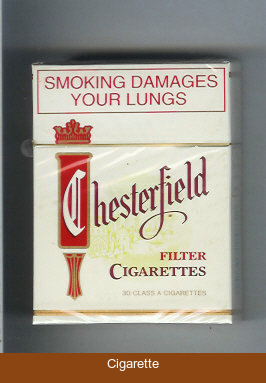Chesterfield Filter 30 cigarettes South Africa and USA