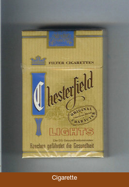 Chesterfield Lights cigarettes Germany