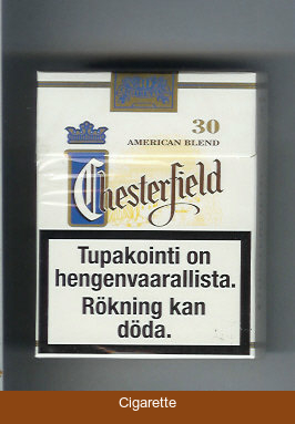 Chesterfield cigarettes American Blend 30