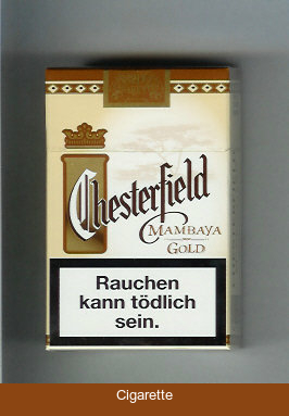 Chesterfield Mambaya Gold cigarettes