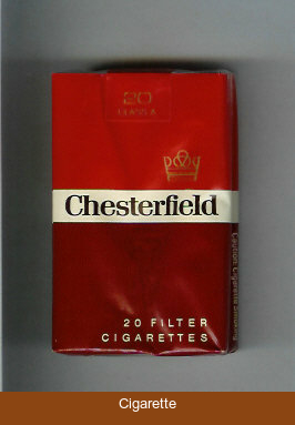 Chesterfield cigarettes filter
