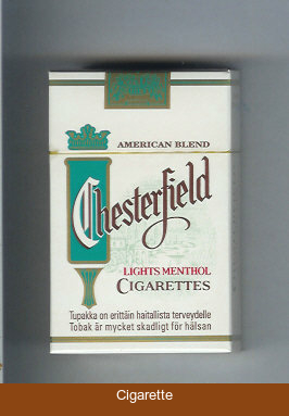 Chesterfield Menthol Lights cigarettes
