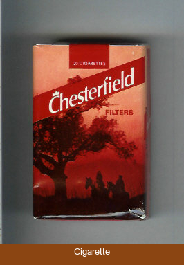 Chesterfield Filter cigarettes red