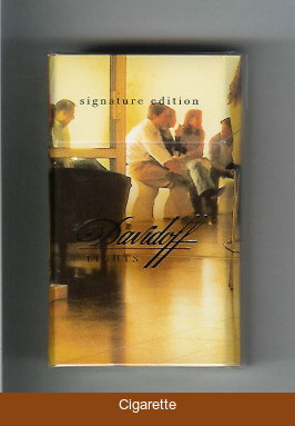 Davidoff Classic collection design Signature Edition 100s cigarettes hard box