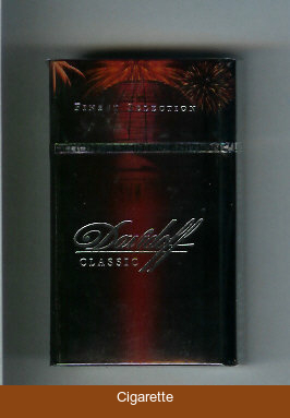 Davidoff Classic Finest Selection 100s cigarettes hard box