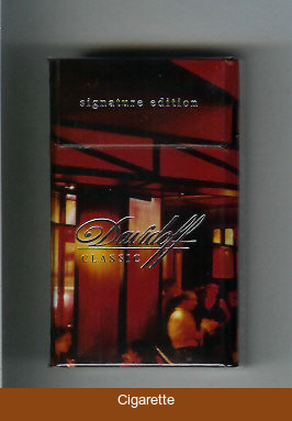 Davidoff Classic Signature Edition 100s cigarettes hard box