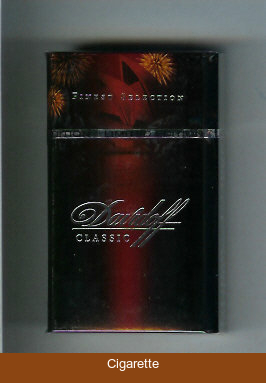 Davidoff 100s cigarettes Classic collection design Finest Selection hard box 