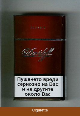 Davidoff Classic 100s cigarettes hard box