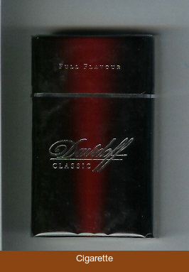 Davidoff Classic Full Flavour 100s cigarettes hard box