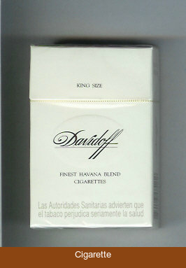 Davidoff Finest Havana Blend cigarettes hard box