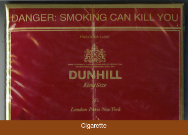Dunhill Filter De Luxe King Size 30 cigarettes wide flat hard box