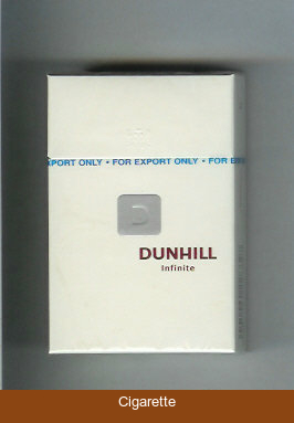 Dunhill D Infinite cigarettes hard box