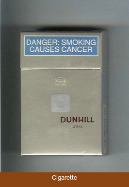 Dunhill D Ultra cigarettes hard box