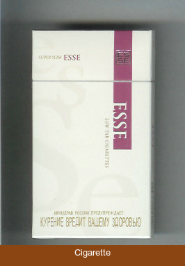 Esse 100s cigarettes hard box