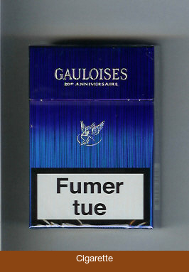 Gauloises Blue cigarettes hard box