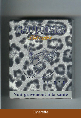 Gauloises Blondes Filtre grey 25s cigarettes hard box