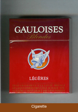 Gauloises Blondes 25s Legeres Cigarettes hard box