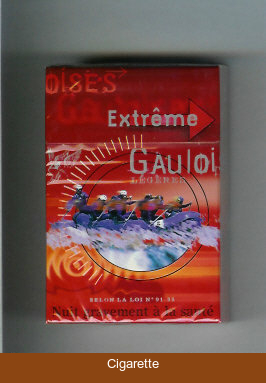 Gauloises Extreme Legeres cigarettes hard box