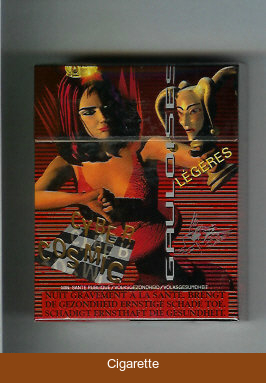 Gauloises Cyber Cosmic Legeres 25s cigarettes hard box