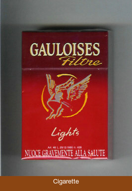 Gauloises Filtre Lights cigarettes hard box