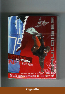 Gauloises Extrem Altitude Legeres 30s cigarettes hard box